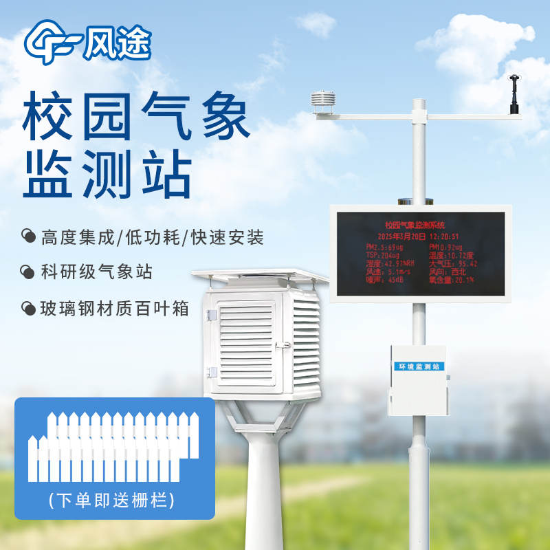校園里的氣象觀測(cè)站?
